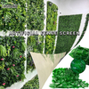 לוחות מלאכותי עלווה מלאכותי דשא ירוק צמח קיר לקישוט גינה