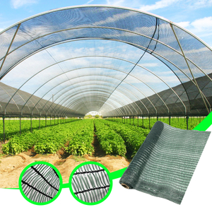 הגנת UV חקלאית ירוק כהה רשת הצללה קלה 