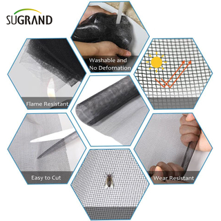 110gsm Anti Insect Net Fiberglass ספקי רשת חרקים