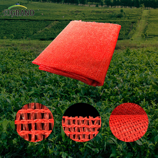 רשת צל אדום לגינה לחממה חקלאית 