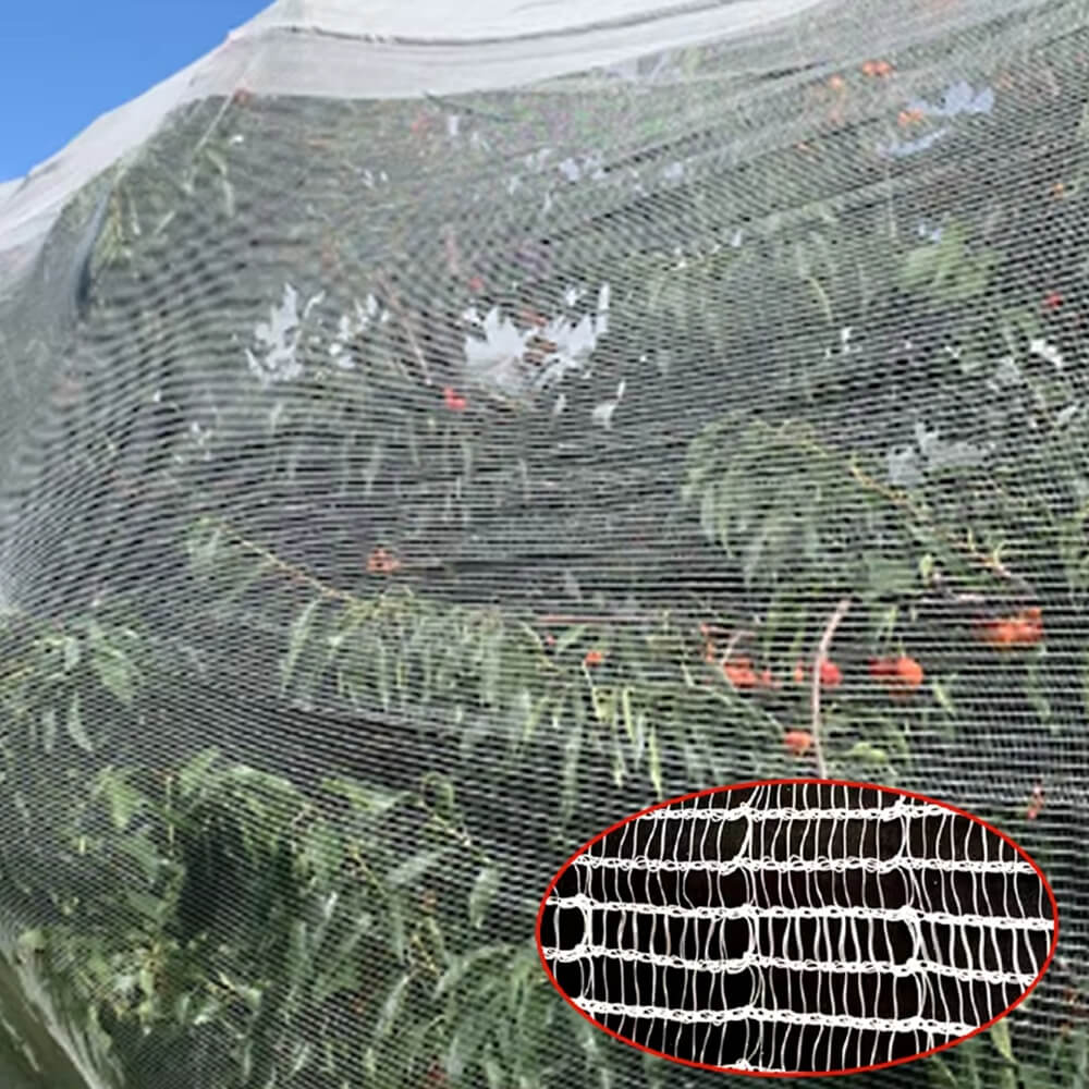 מטופל UV HDPE 50GSM אנטי דבורה שחור