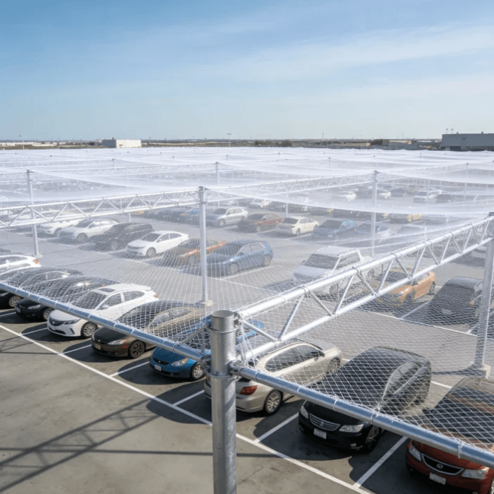 כיצד להשתמש ברשתות ברד כדי להגן על מכוניות?