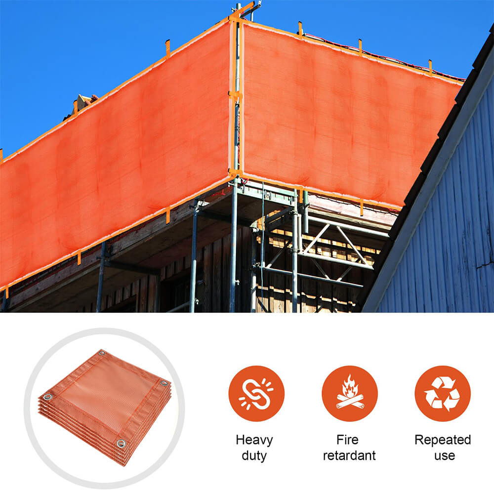 רשת בטיחות מעכבת אש רשת פיגום אש