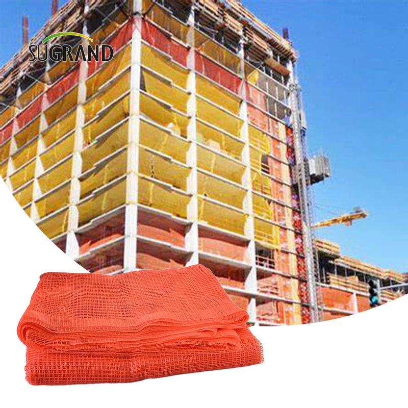 רשת בטיחות HDPE בטיחות 1.83 מ 'x 5.1 מ' רשתות פיגום רשת פסולת רשת בטיחות